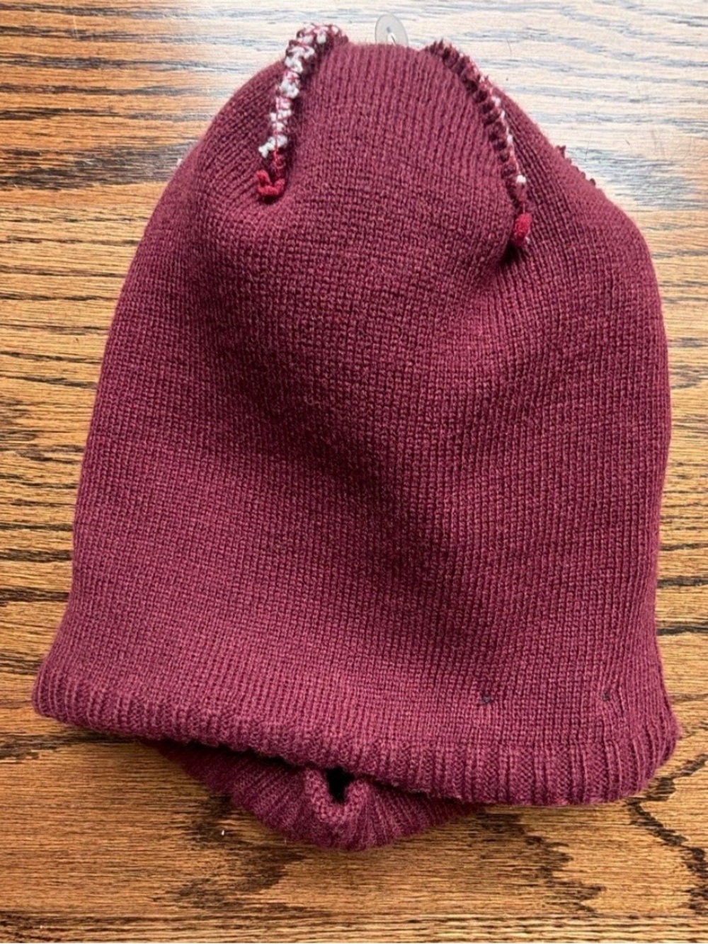 New! Virginia Tech Hokies New Era Bold Cuffed Knit Hat with Pom - Picture 5 of 6